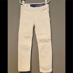 NWT Baby Gap Toddler White Denim Jeans